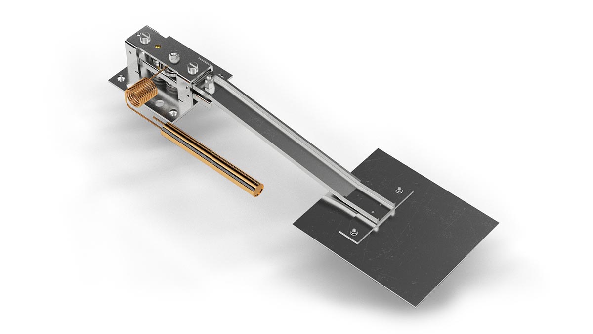 rathgeber betaetigung hinten - Solid Fuel Thermostat