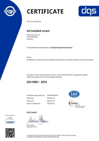 ISO9001 ReZert2023 GB 350x495 - News